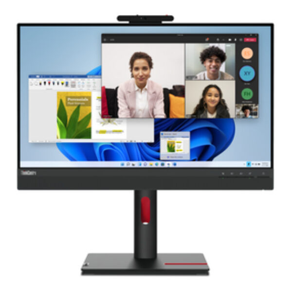Lenovo ThinkCentre TIO-24 Gen5 monitor komputerowy 60,5 cm (23.8") 1920 x 1080 px Full HD LED Czarny