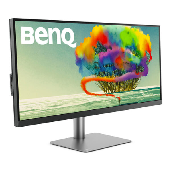 BenQ PD3420Q monitor komputerowy 86,4 cm (34") 3440 x 1440 px Quad HD LED Szary