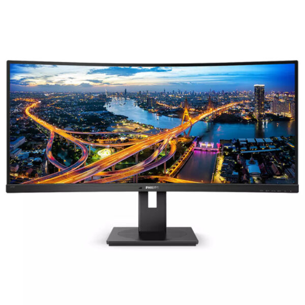 Philips B Line 345B1C/00 monitor komputerowy 86,4 cm (34") 3440 x 1440 px Quad HD LCD Czarny