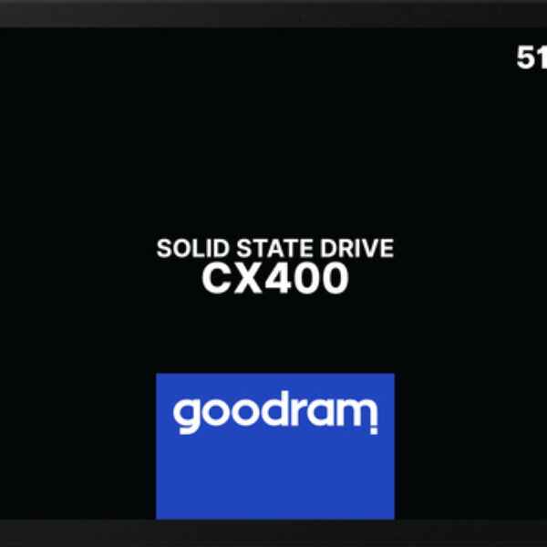 Goodram CX400 gen.2 512 GB 2.5" SATA III 3D TLC NAND