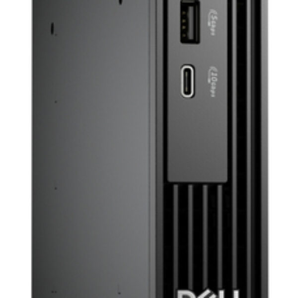 DELL Pro QCM1250 Intel Core Ultra 5 235T 16 GB DDR5-SDRAM 256 GB SSD Windows 11 Pro Micro PC Mini PC Czarny