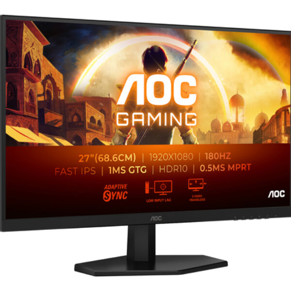 AOC G4 27G42E monitor komputerowy 68,6 cm (27") 1920 x 1080 px Full HD LCD Czarny