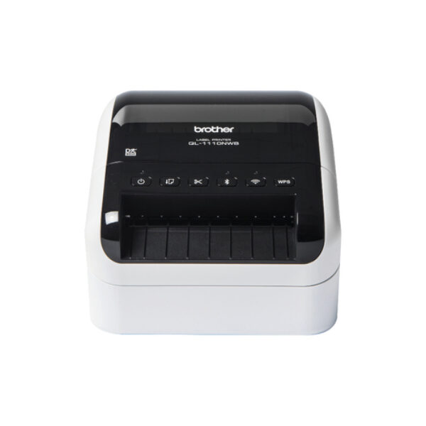 Brother QL-1110NWB drukarka etykiet bezpośrednio termiczny 300 x 300 DPI 110 mm/s Przewodowy i Bezprzewodowy Przewodowa sieć LAN DK Wi-Fi Bluetooth