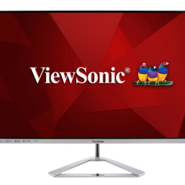 Viewsonic VX Series VX3276-4K-mhd monitor komputerowy 81,3 cm (32") 3840 x 2160 px 4K Ultra HD LED Srebrny