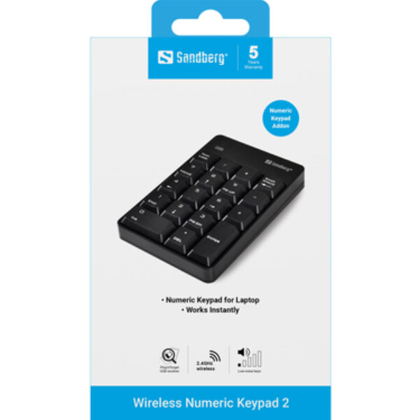 Sandberg Wireless Numeric Keypad 2