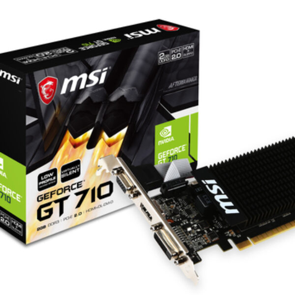 MSI GT 710 2GD3H LP karta graficzna NVIDIA GeForce GT 710 2 GB GDDR3