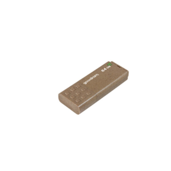 Goodram UME3 Eco Friendly pamięć USB 64 GB USB Typu-A 3.2 Gen 1 (3.1 Gen 1) Brązowy