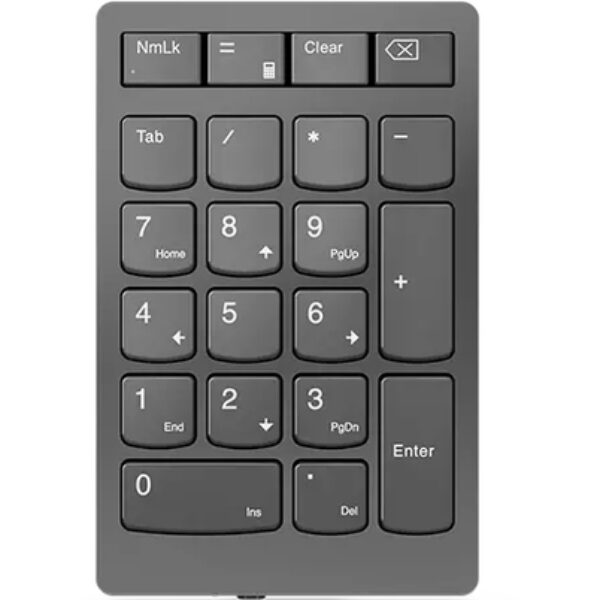 Lenovo 4Y41C33791 klawiatura numeryczna Uniwersalne RF Wireless Szary