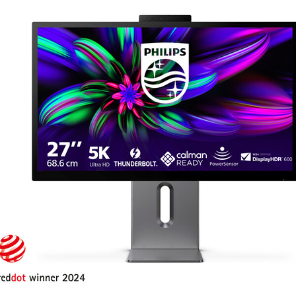 Philips Brilliance 27E3U7903/00 monitor komputerowy 68,6 cm (27") 5120 x 2880 px 5K Ultra HD LCD Szary