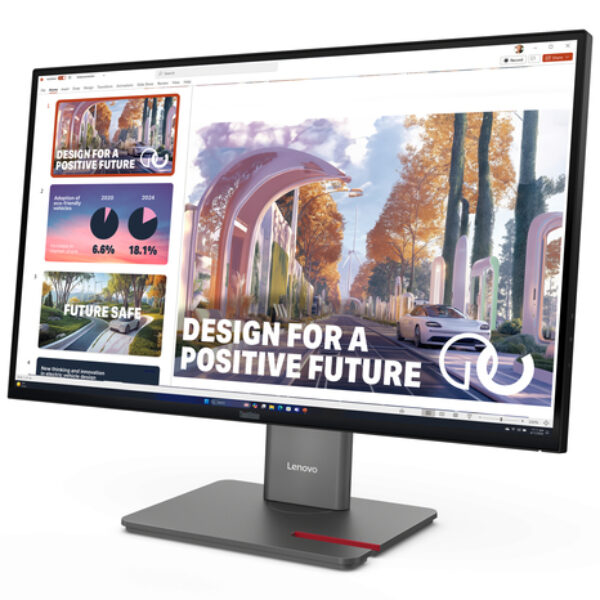 Lenovo ThinkVision P27QD-40 monitor komputerowy 68,6 cm (27") 2560 x 1440 px Wide Quad HD LED Czarny