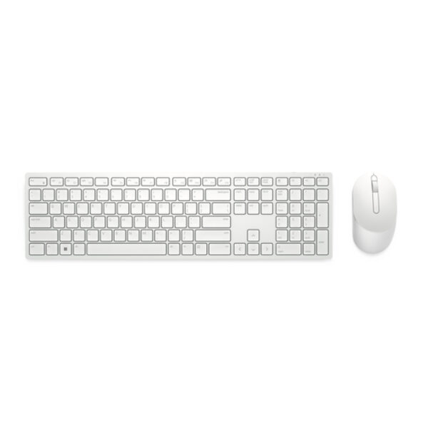 DELL Klawiatura i mysz Pro — KM5221W - US International (QWERTY) - biała