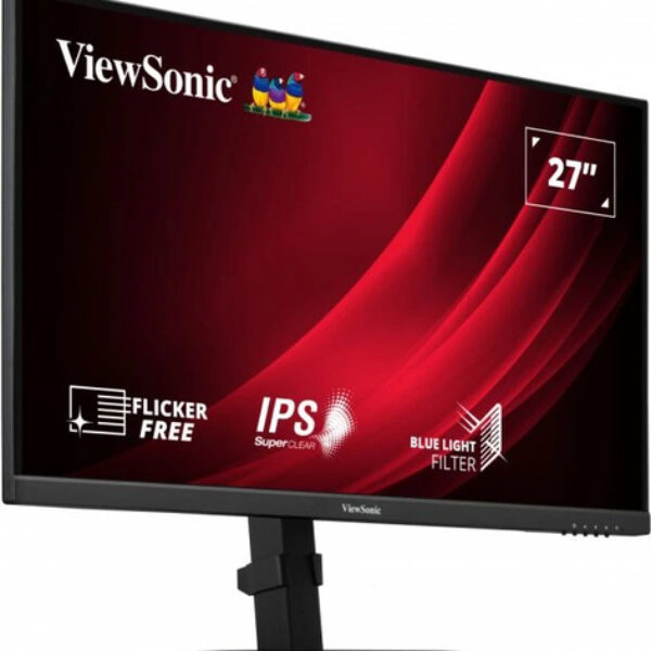 Viewsonic VG Series VG2709-2K-MHD-2 monitor komputerowy 68,6 cm (27") 2560 x 1440 px Quad HD LED Czarny