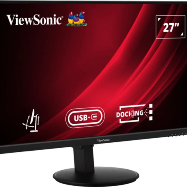 Viewsonic VG Series VG2709U-2K monitor komputerowy 68,6 cm (27") 2560 x 1440 px Quad HD LED Czarny