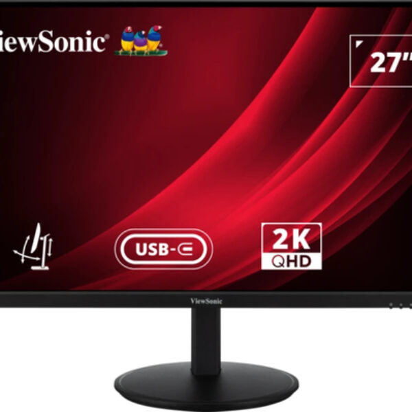 Viewsonic VG Series VG2709-2K-MHDU-2 monitor komputerowy 68,6 cm (27") 2560 x 1440 px Quad HD LED Czarny