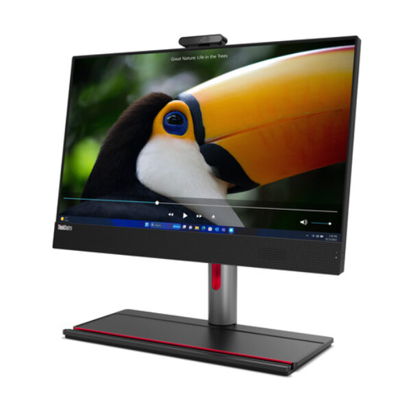 Lenovo ThinkCentre M90a Gen 5 Intel® Core™ i7 i7-14700 60,5 cm (23.8") 1920 x 1080 px Ekran dotykowy All-in-One PC 16 GB DDR5-SDRAM 1 TB SSD Windows 11 Pro Wi-Fi 6E (802.11ax) Czarny