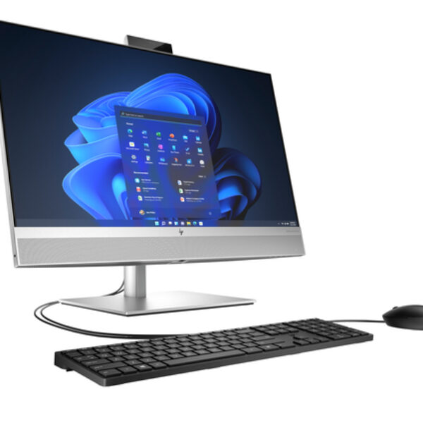 HP EliteOne 870 G9 All-in-One PC Intel® Core™ i7 68,6 cm (27") 1920 x 1080 px 16 GB DDR5-SDRAM 512 GB SSD Windows 11 Pro Wi-Fi 6E (802.11ax) Srebrny