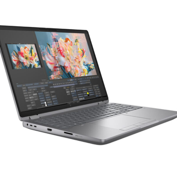 HP ZBook Fury G1i Intel Core Ultra 7 255HX Mobilna stacja robocza 40,6 cm (16") WUXGA 16 GB DDR5-SDRAM 512 GB SSD NVIDIA RTX PRO 1000 Blackwell Wi-Fi 7 (802.11be) Windows 11 Pro AI Workstation, AI PC Srebrny