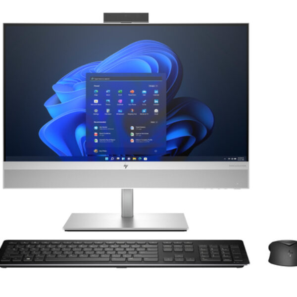 HP EliteOne 840 G9 All-in-One PC Intel® Core™ i7 60,5 cm (23.8") 1920 x 1080 px 16 GB DDR5-SDRAM 512 GB SSD Windows 11 Pro Wi-Fi 6E (802.11ax) Srebrny