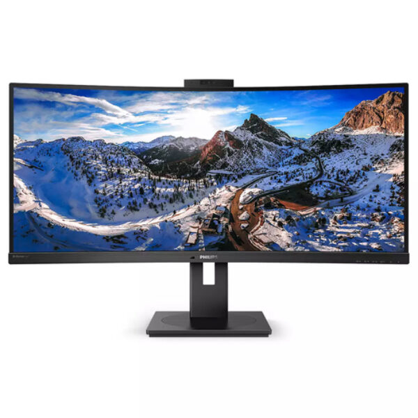 Philips P Line 346P1CRH/00 monitor komputerowy 86,4 cm (34") 3440 x 1440 px UltraWide Quad HD LED Czarny