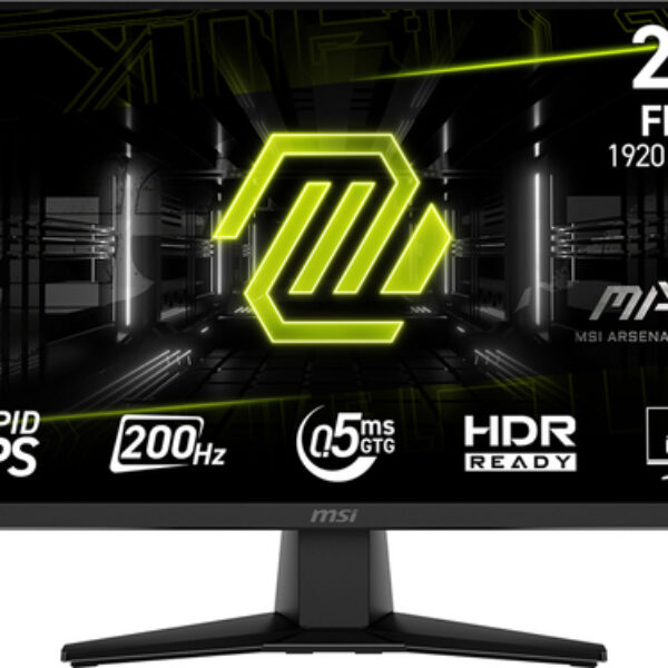 MSI MAG 242F monitor komputerowy 60,5 cm (23.8") 1920 x 1080 px Full HD LCD Czarny