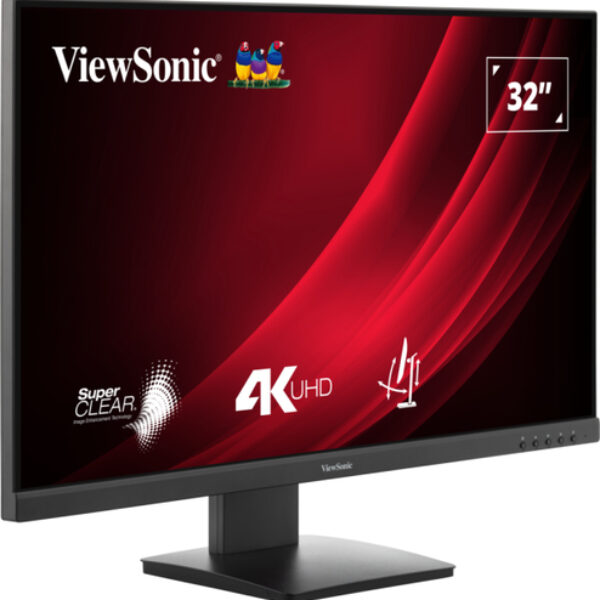 Viewsonic VG3208-4K monitor komputerowy 81,3 cm (32") 3840 x 2160 px 4K Ultra HD LED Czarny