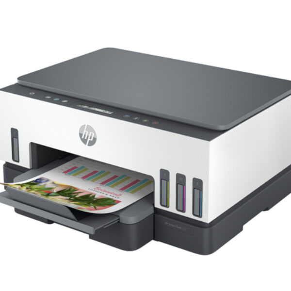 HP Smart Tank 720 Bezprzewodowe All-in-One W kolorze Drukarka, Drukowanie dwustronne; Kopiowanie, skanowanie
