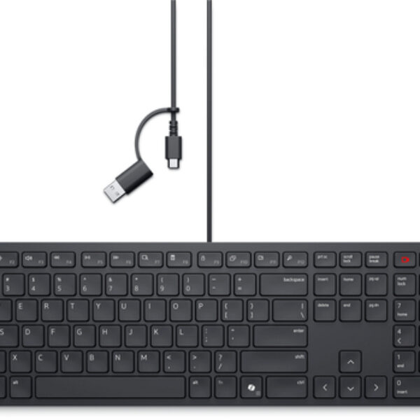 DELL Przewodowa klawiatura do współpracy Pro — KB525C - US International (QWERTY)