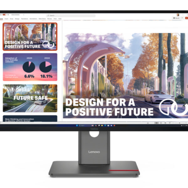 Lenovo ThinkVision P27QD-40 monitor komputerowy 68,6 cm (27") 2560 x 1440 px Wide Quad HD LED Czarny