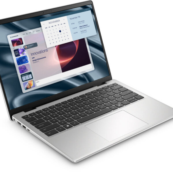 DELL Pro 14 Essential PV14250 Intel Core 5 220U Laptop 35,6 cm (14") Full HD+ 16 GB DDR5-SDRAM 512 GB SSD Wi-Fi 6 (802.11ax) Windows 11 Pro Angielski Srebrny