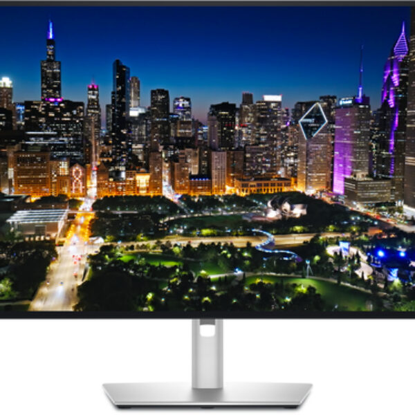 DELL UltraSharp U3225QE monitor komputerowy 80 cm (31.5") 3840 x 2160 px 4K Ultra HD LCD Czarny, Srebrny