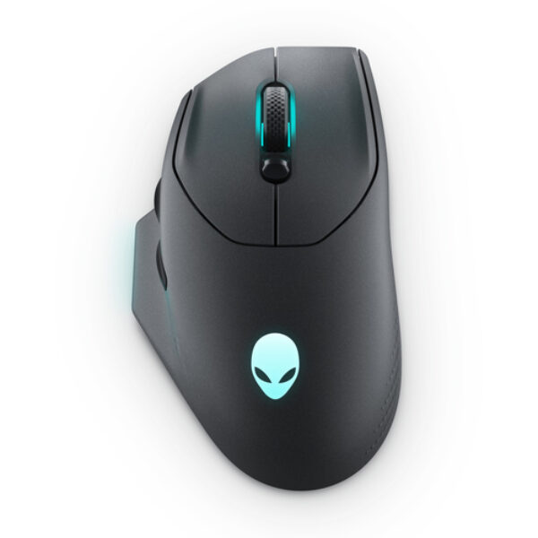 Alienware AW620M myszka Gaming Po prawej stronie RF Wireless + USB Type-C Optyczny 26000 DPI
