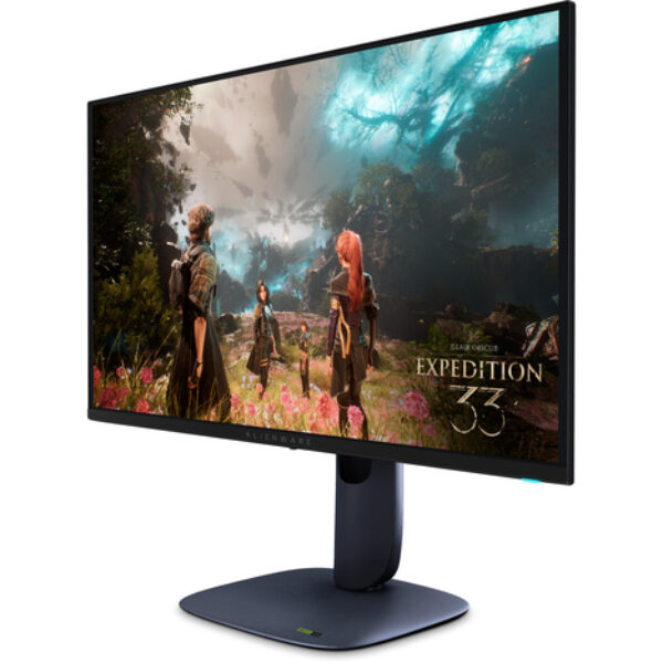 Alienware AW2725Q monitor komputerowy 67,8 cm (26.7") 3840 x 2160 px 4K Ultra HD QD-OLED Czarny