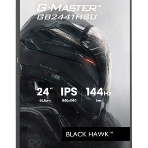 iiyama G-MASTER GB2441HSU-B1 monitor komputerowy 60,5 cm (23.8") 1920 x 1080 px Full HD LED Czarny