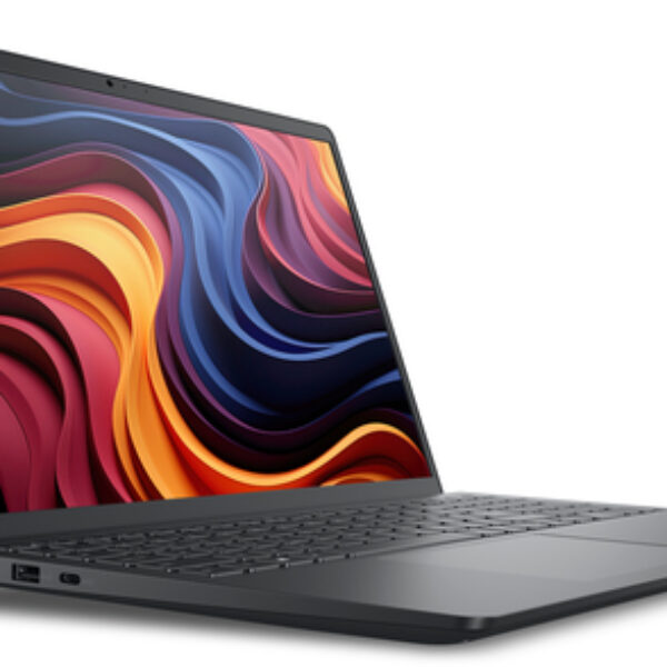DELL DC15255 AMD Ryzen™ 5 7520U Laptop 39,6 cm (15.6") Full HD 8 GB LPDDR5-SDRAM 512 GB SSD Wi-Fi 5 (802.11ac) Windows 11 Pro UK międzynarodowy Czarny