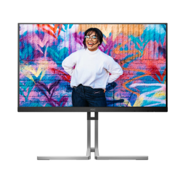 AOC Q27U3CV monitor komputerowy 68,6 cm (27") 2560 x 1440 px Quad HD LCD Czarny