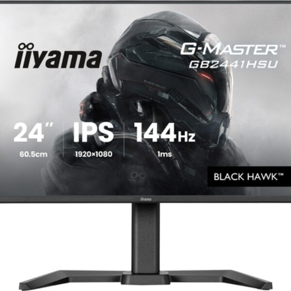 iiyama G-MASTER GB2441HSU-B1 monitor komputerowy 60,5 cm (23.8") 1920 x 1080 px Full HD LED Czarny