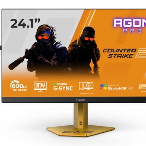 AOC AGON PRO CS24A monitor komputerowy 61,2 cm (24.1") 1920 x 1080 px Full HD LED Czarny