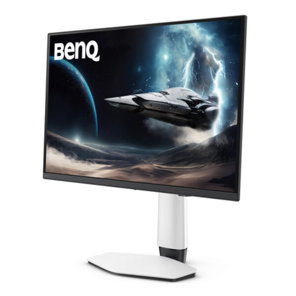 BenQ EX271UZ monitor komputerowy 67,3 cm (26.5") 3840 x 2160 px 4K Ultra HD OLED Czarny, Biały
