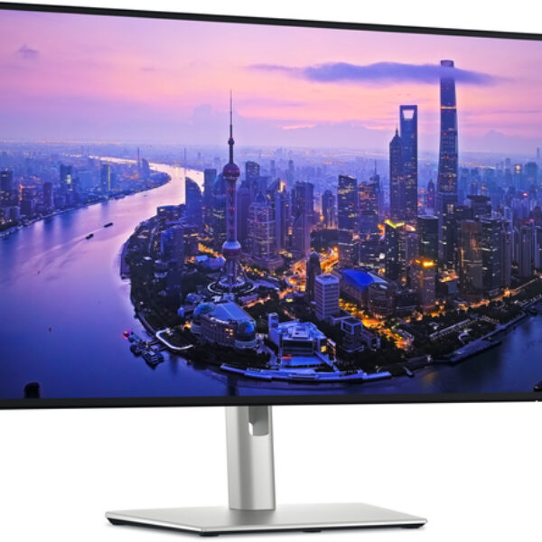 DELL UltraSharp U2725QE monitor komputerowy 68,6 cm (27") 3840 x 2160 px 4K Ultra HD LCD Czarny, Srebrny