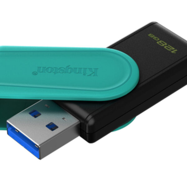 Kingston Technology DataTraveler Exodia S pamięć USB 128 GB USB Typu-A 3.2 Gen 1 (3.1 Gen 1) Czarny, Turkusowy