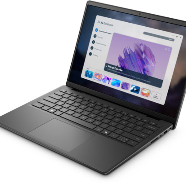 DELL DC14255 AMD Ryzen™ 7 250 Laptop 35,6 cm (14") Full HD+ 16 GB DDR5-SDRAM 512 GB SSD Wi-Fi 6 (802.11ax) Windows 11 Home Platyna, Srebrny