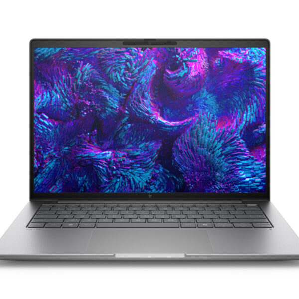 HP ZBook 8 G1i Intel Core Ultra 7 255H Mobilna stacja robocza 35,6 cm (14") WUXGA 32 GB DDR5-SDRAM 1 TB SSD NVIDIA RTX 500 Ada Wi-Fi 7 (802.11be) Windows 11 Pro AI Workstation, AI PC Srebrny