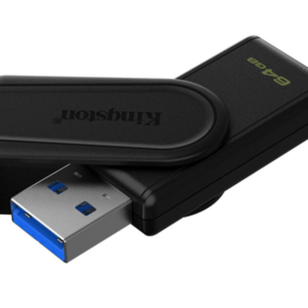 Kingston Technology DataTraveler Exodia S pamięć USB 64 GB USB Typu-A 3.2 Gen 1 (3.1 Gen 1) Czarny