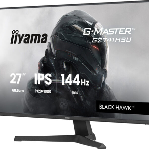 iiyama G-MASTER G2741HSU-B1 monitor komputerowy 68,6 cm (27") 1920 x 1080 px Full HD Czarny