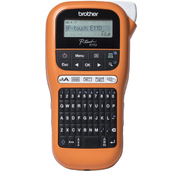 Brother PTE110VPYP1 drukarka etykiet 180 x 180 DPI 20 mm/s TZe QWERTY