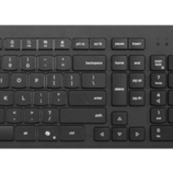 Lenovo 4X31R64491 klawiatura Dołączona myszka Biuro RF Wireless Czarny