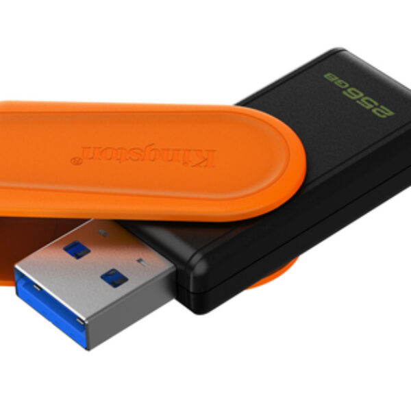 Kingston Technology DataTraveler Exodia S pamięć USB 256 GB USB Typu-A 3.2 Gen 1 (3.1 Gen 1) Czarny, Pomarańczowy