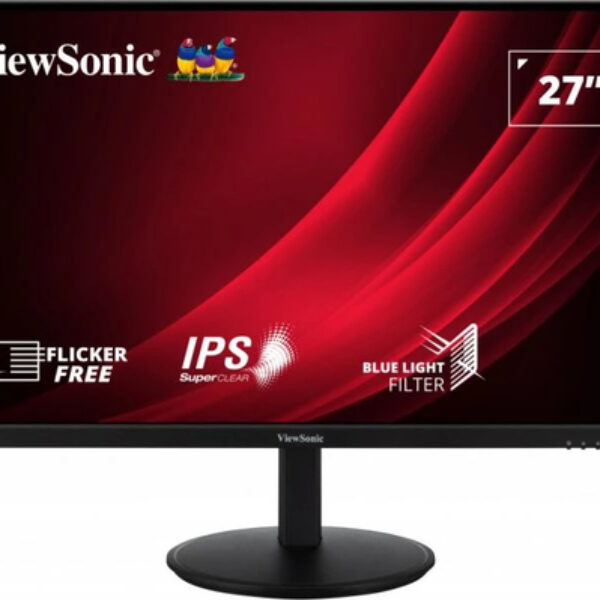 Viewsonic VG Series VG2709-2K-MHD-2 monitor komputerowy 68,6 cm (27") 2560 x 1440 px Quad HD LED Czarny