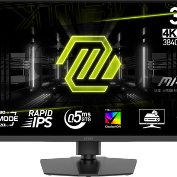 MSI MAG 322URDF E16 monitor komputerowy 80 cm (31.5") 3840 x 2160 px 4K Ultra HD Czarny
