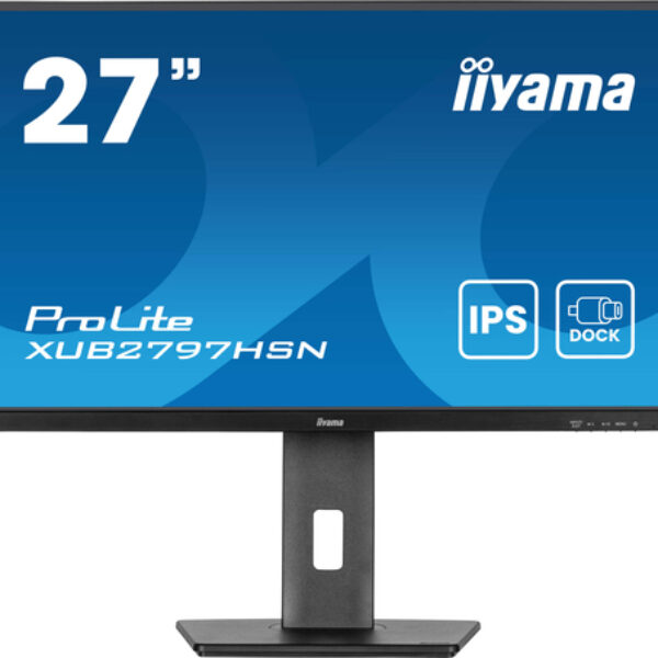 iiyama ProLite XUB2797HSN-B2 monitor komputerowy 68,6 cm (27") 1920 x 1080 px Full HD LED Czarny